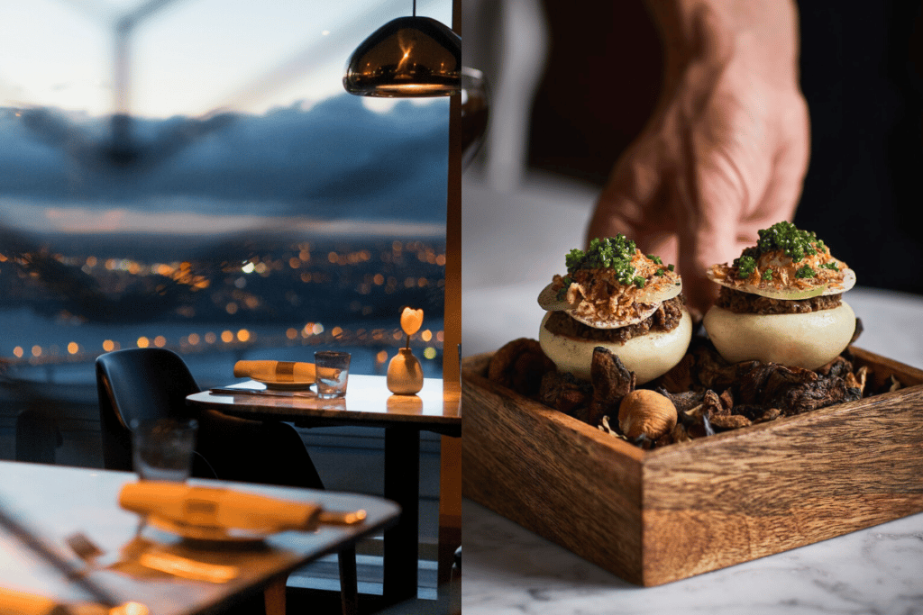 best romantic dining restaurants in Auckland
