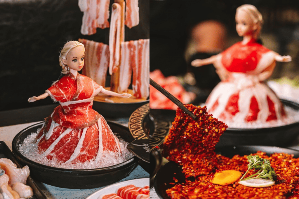 Hotpot Duke Auckland Meat On Barbie Dolls