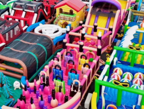 A Huge Inflatable Adult Obstacle Course Has Returned To Auckland