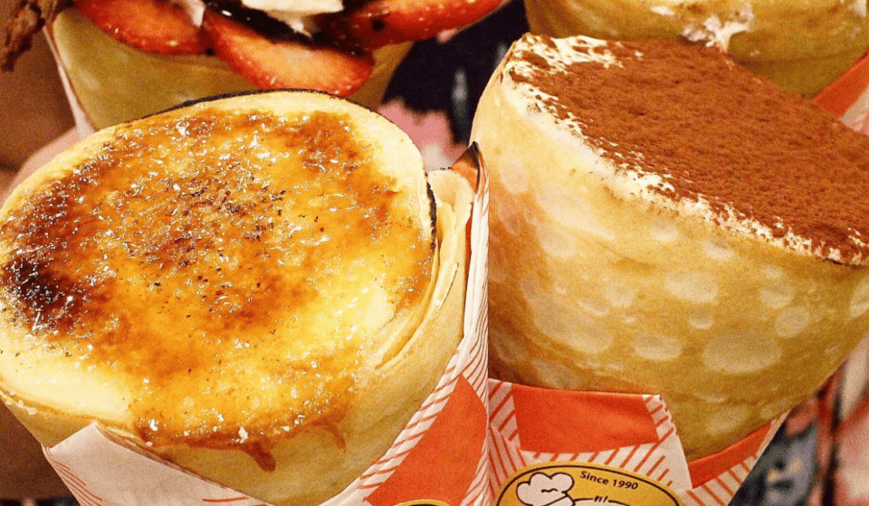 Viral Crème Brûlée Crepes Are Finally In Auckland But You Better Run