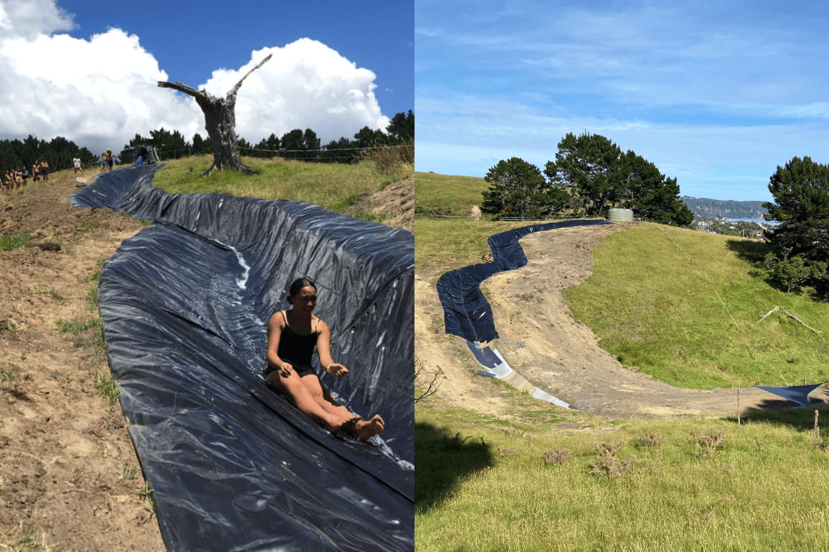 best water slides New Zealand summer