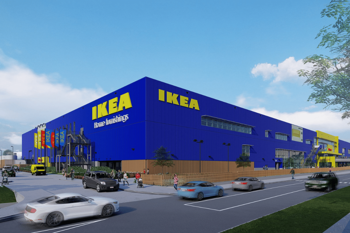 IKEA construction in New Zealand